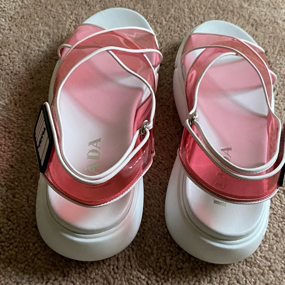 Prada PVC Womens Sandals
